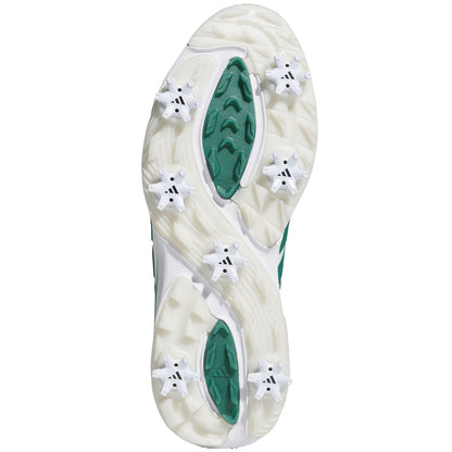 Adidas Adipower 26 Golf Shoes White/Collegiate Green/Crystal White