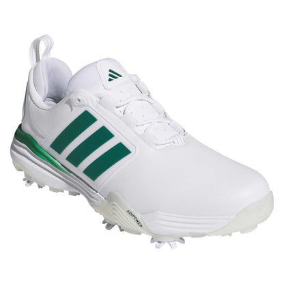 Adidas Adipower 26 Golf Shoes White/Collegiate Green/Crystal White