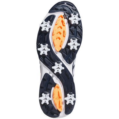 Adidas Adipower 26 Golf Shoes White/Collegiate Navy/Lucid Orange