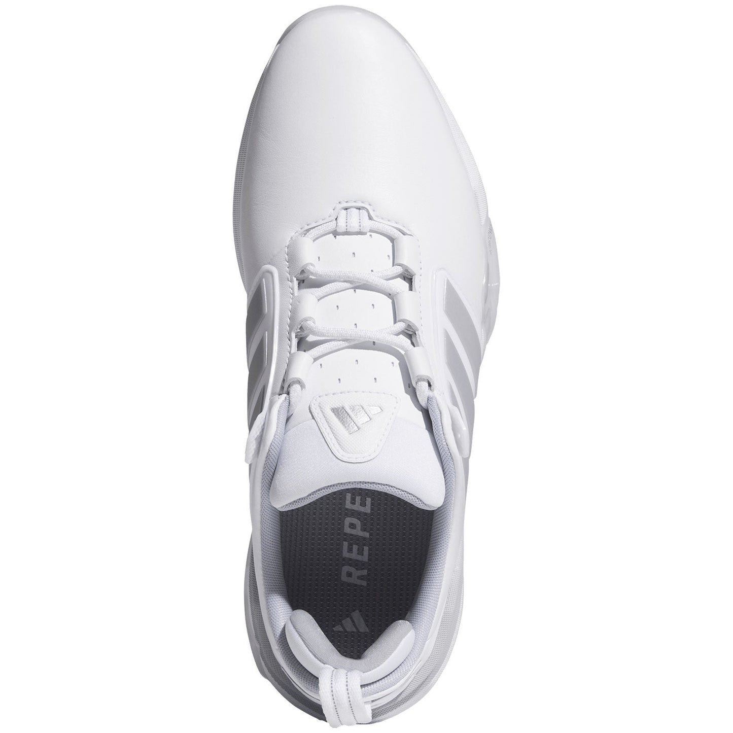 Adidas Adipower 26 SL Golf Shoes White/Silver/Halo Silver