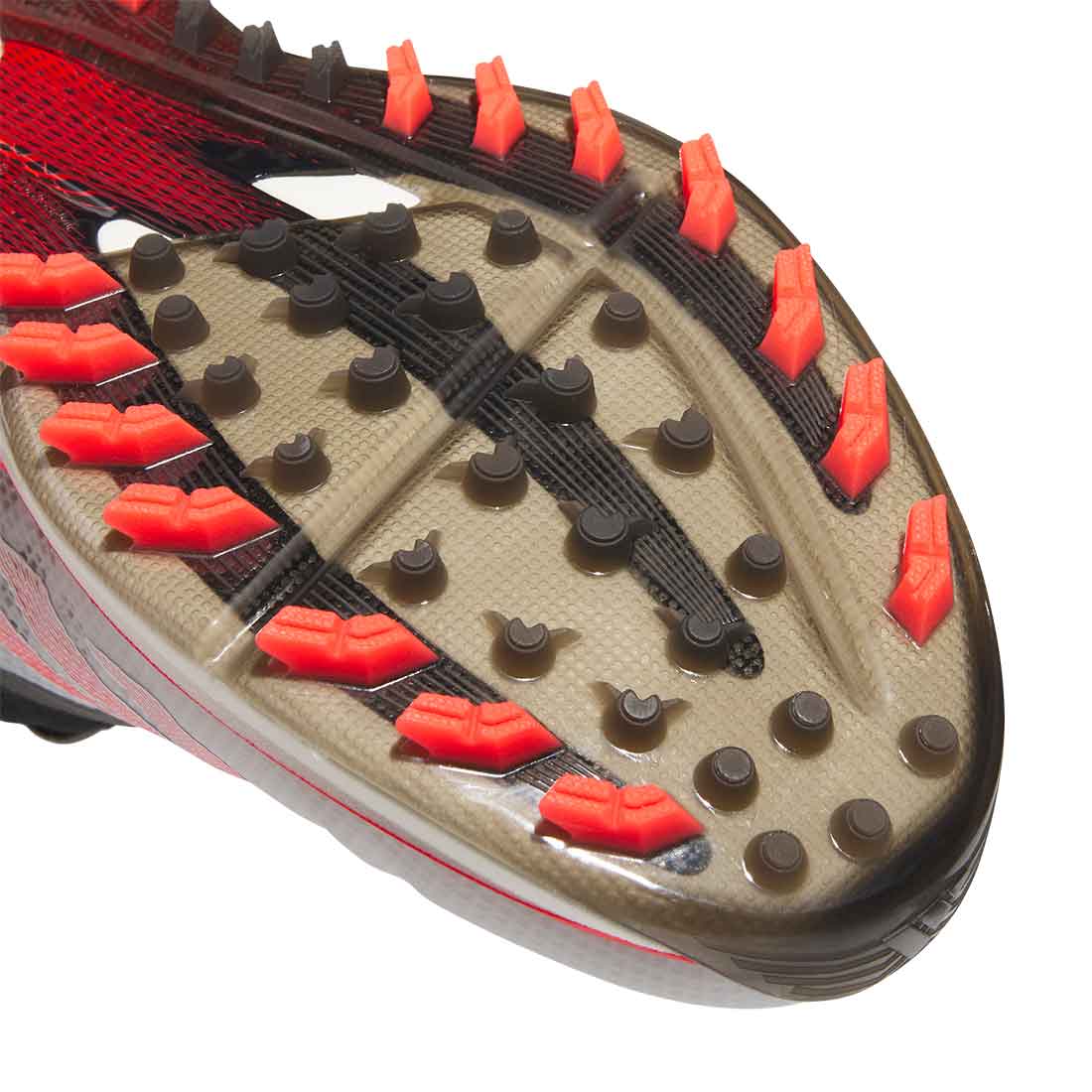 Adidas Adizero ZG BOA Golf Shoes White/Lucid Red/Black