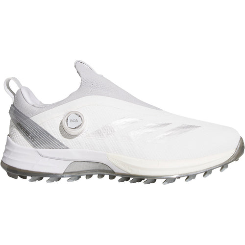 Adidas Adizero ZG BOA Golf Shoes White/Silver/Solid Grey