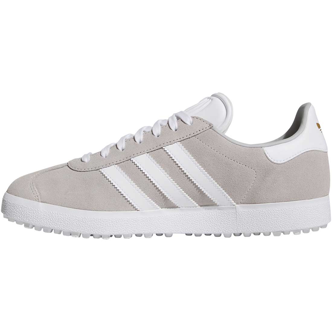 Adidas Gazelle Spikeless Golf Shoes Grey Two/White