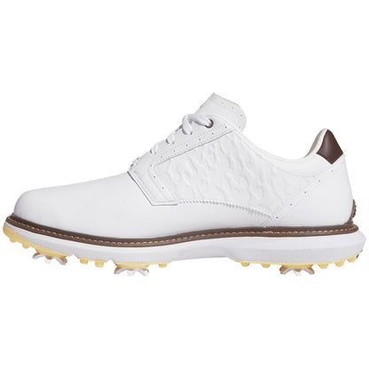 Adidas MC70 Golf Shoes White/Matte Silver/Brown
