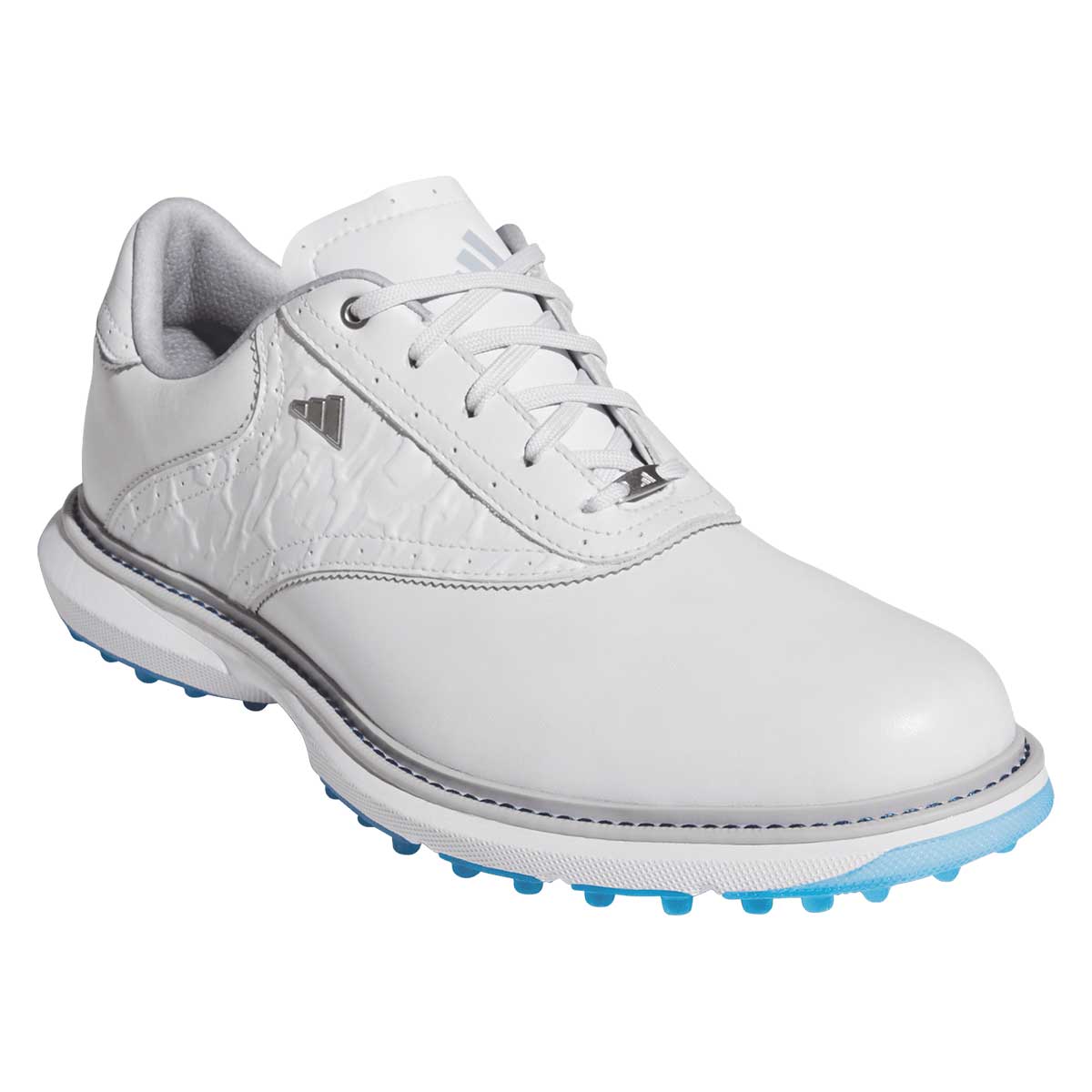 Adidas MC70 SL Golf Shoes Dash Grey/Halo Silver/Lucid Ray Blue