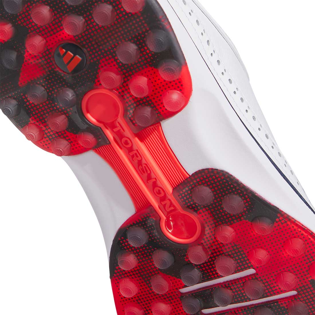 Adidas MC80 Golf Shoes White/Collegiate Navy/Better Scarlet