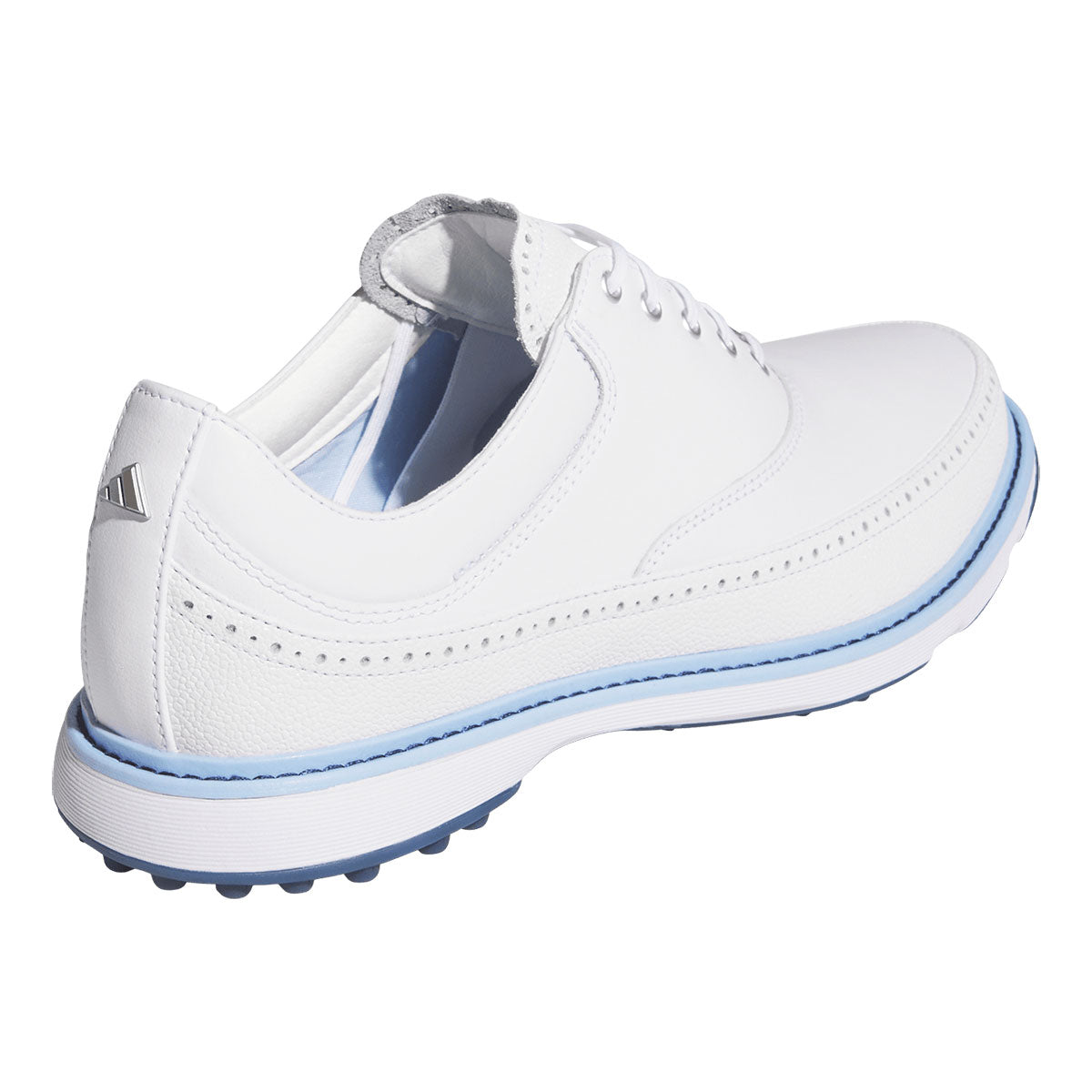 Adidas MC80 Golf Shoes White/Crystal Sky/Collegiate Navy