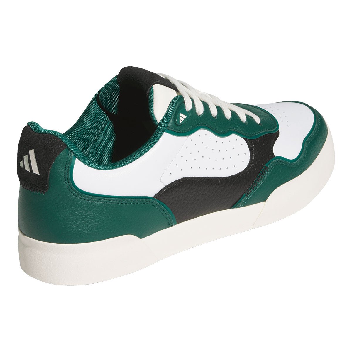 Adidas Retrocross 25 Golf Shoes White/Collegiate Green/Black