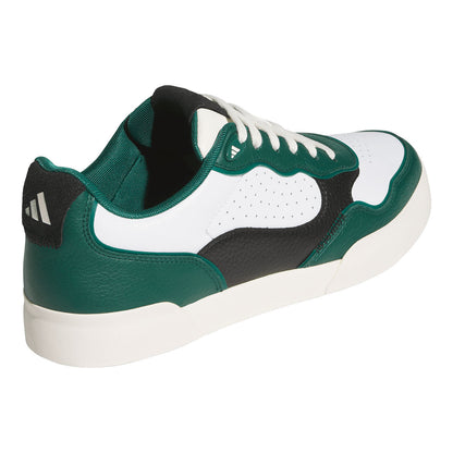 Adidas Retrocross 25 Golf Shoes White/Collegiate Green/Black