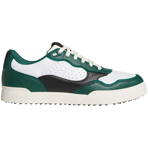 Adidas Retrocross 25 Golf Shoes White/Collegiate Green/Black