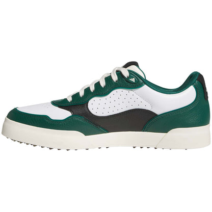 Adidas Retrocross 25 Golf Shoes White/Collegiate Green/Black