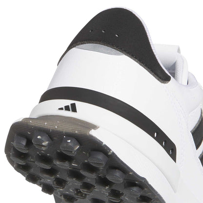 Adidas S2G 26 Leather Golf Shoes White/Black/White