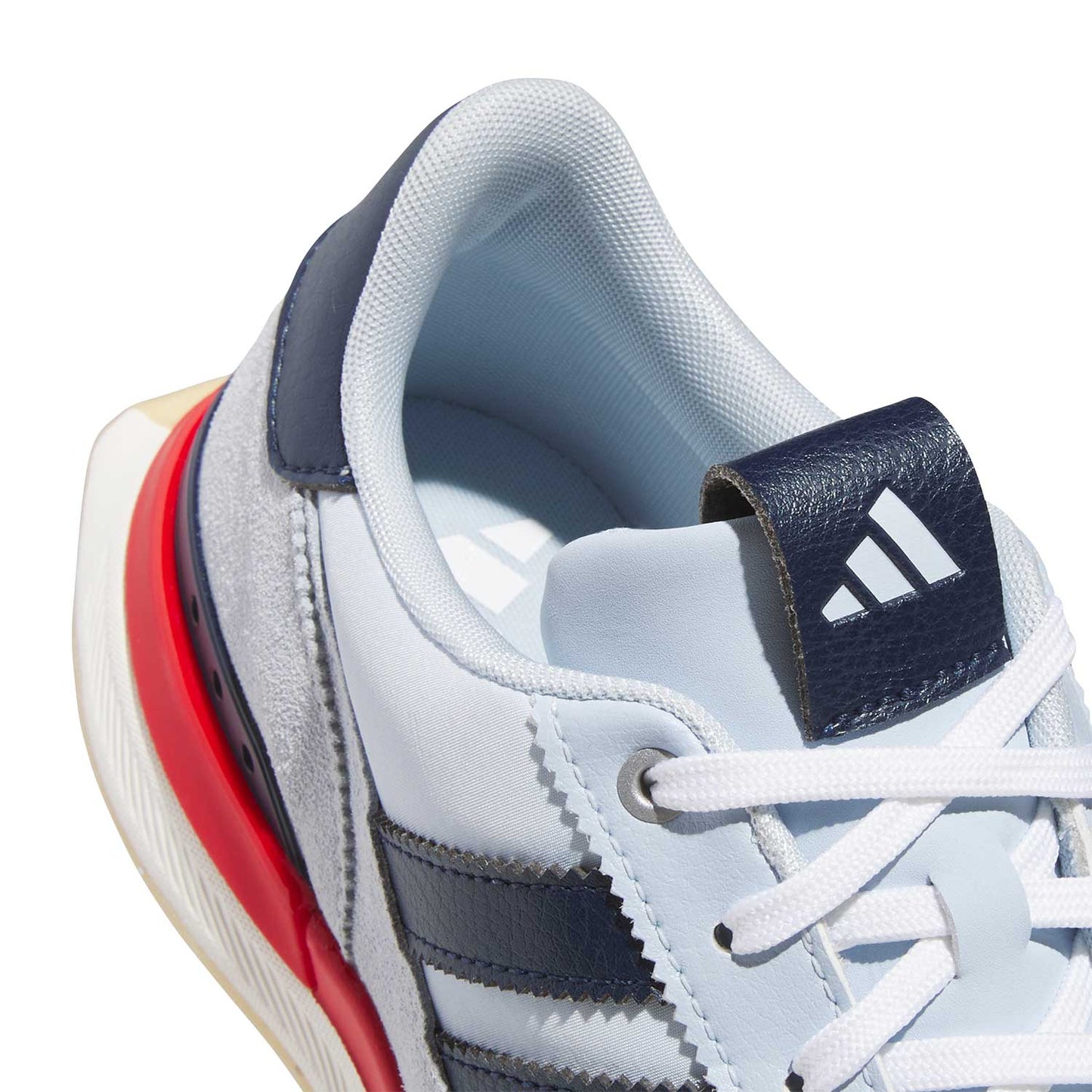 Adidas S2G 26 Textile Golf Shoes Crystal Sky/Collegiate Navy/Better Scarlet