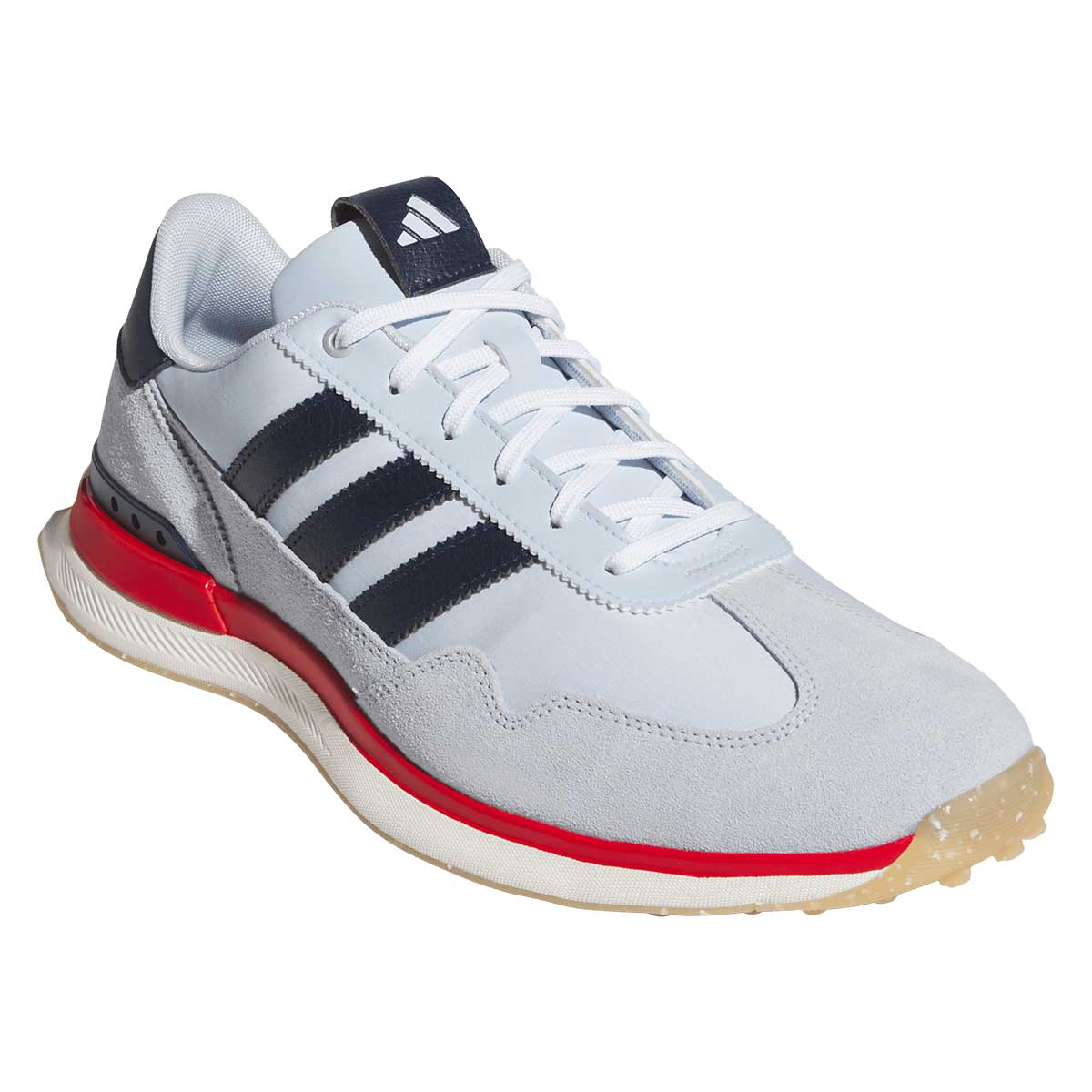 Adidas S2G 26 Textile Golf Shoes Crystal Sky/Collegiate Navy/Better Scarlet