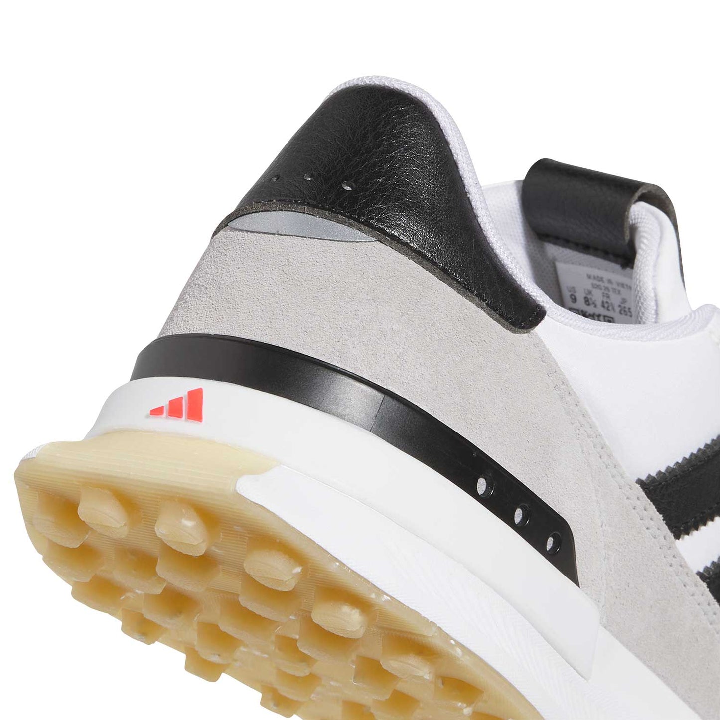 Adidas S2G 26 Textile Golf Shoes White/Black/Grey Two