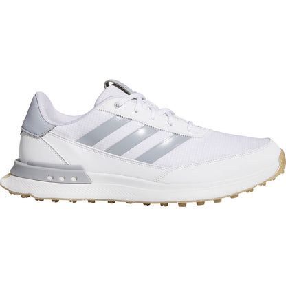 Adidas S2G Spikeless 24 Golf Shoes White/Halo Silver