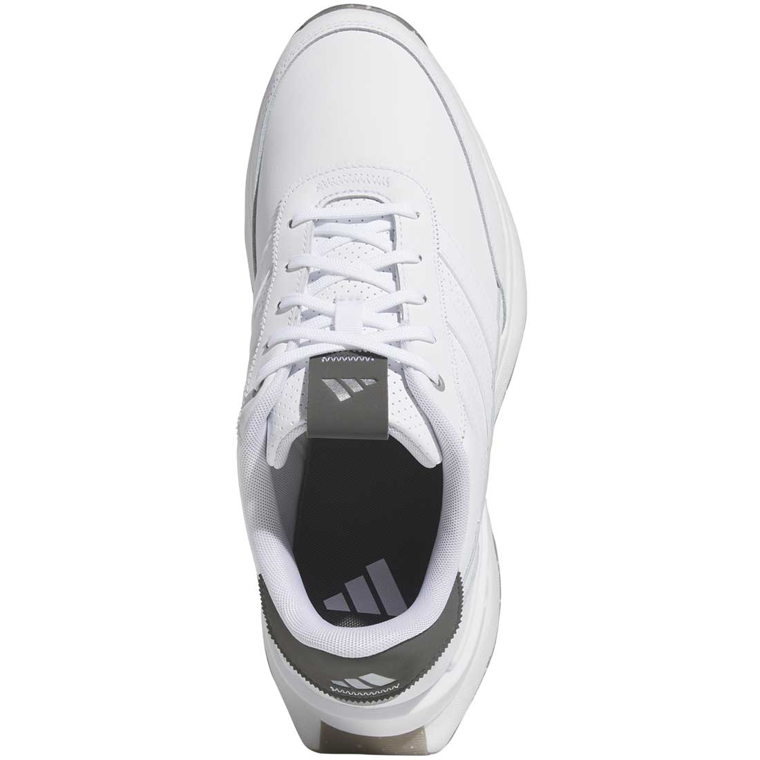 Adidas S2G Spikeless Leather 24 Golf Shoes White/Charcoal