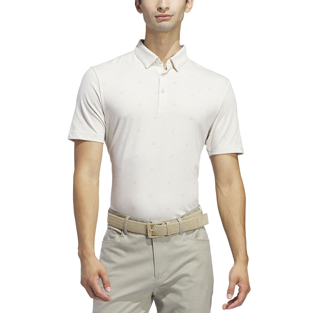 Adidas Go-To Mini-Crest Print Polo