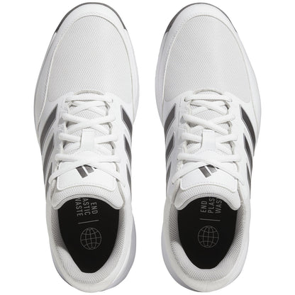 Adidas Tech Response 3.0 Golf Shoes White/Dark Silver