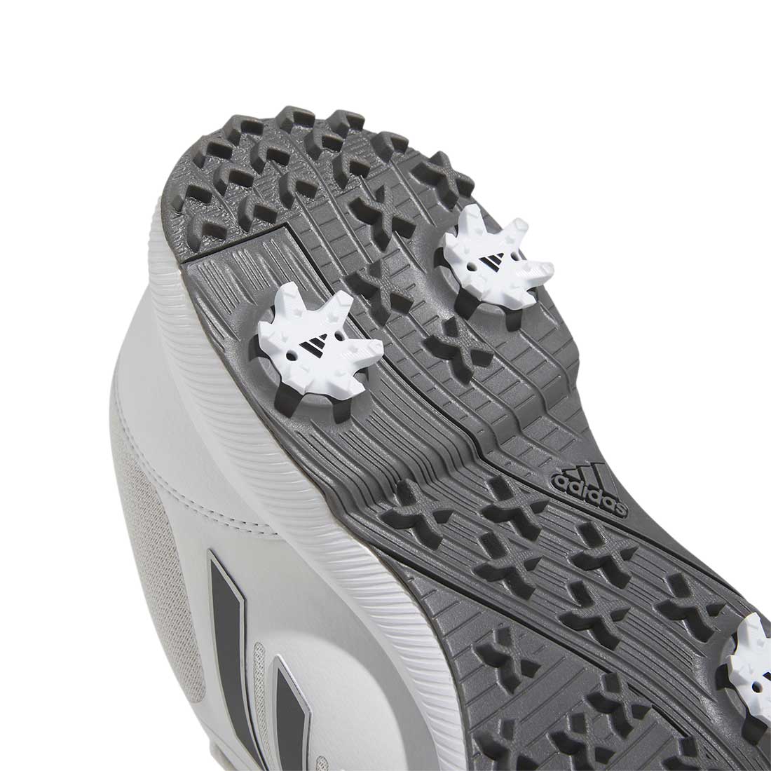 Adidas Tech Response 3.0 Golf Shoes White/Dark Silver/Silver
