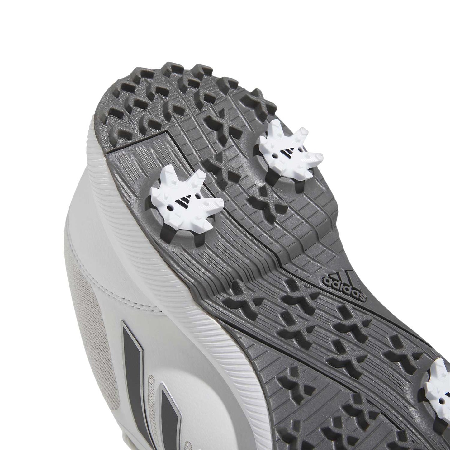 Adidas Tech Response 3.0 Golf Shoes White/Dark Silver