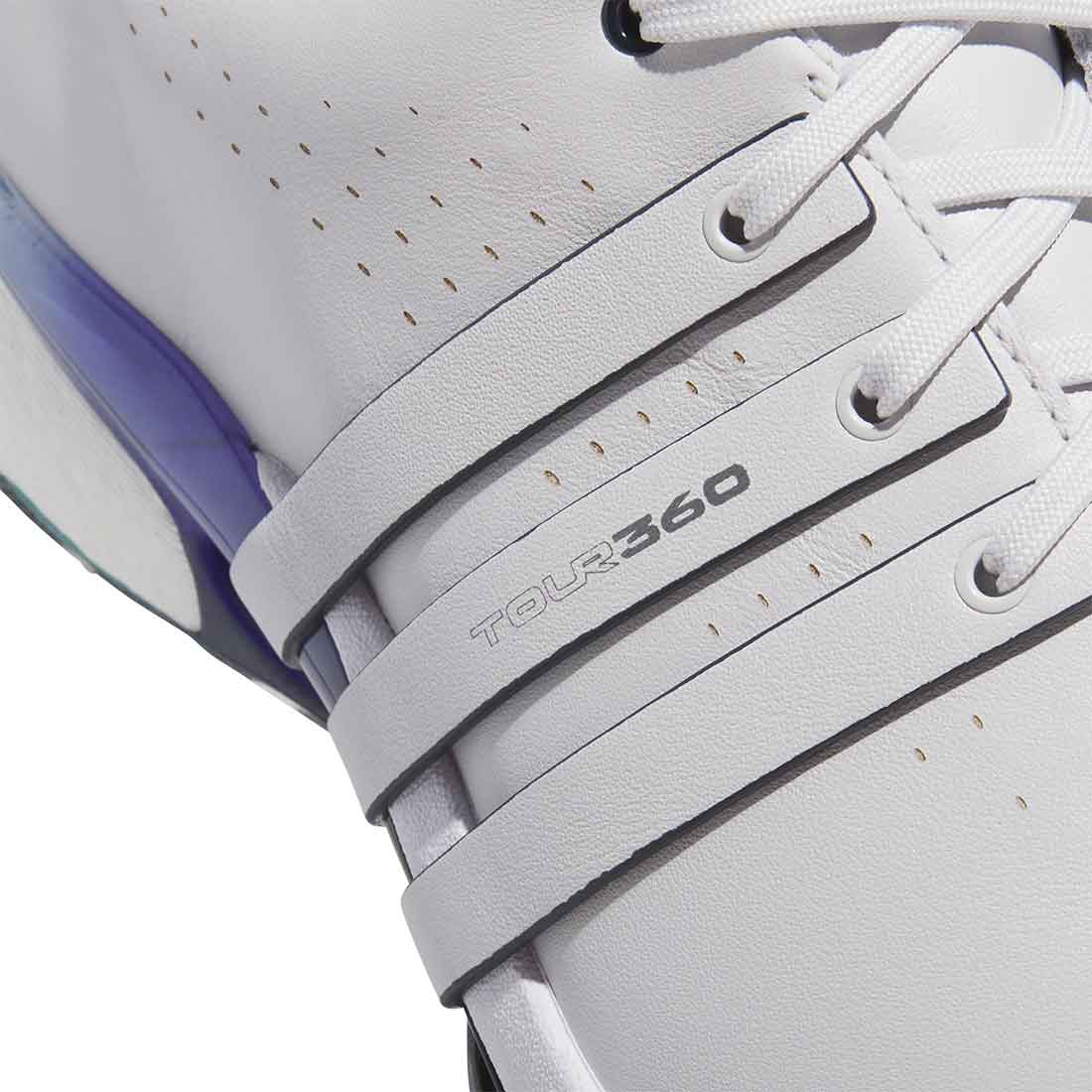 Adidas Tour360 24 Golf Shoes Dash Grey/Aurora Ink/Cobalt Blue