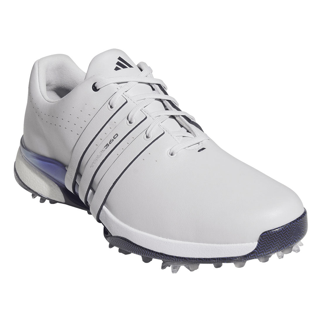 Adidas Tour360 24 Golf Shoes Dash Grey/Aurora Ink/Cobalt Blue
