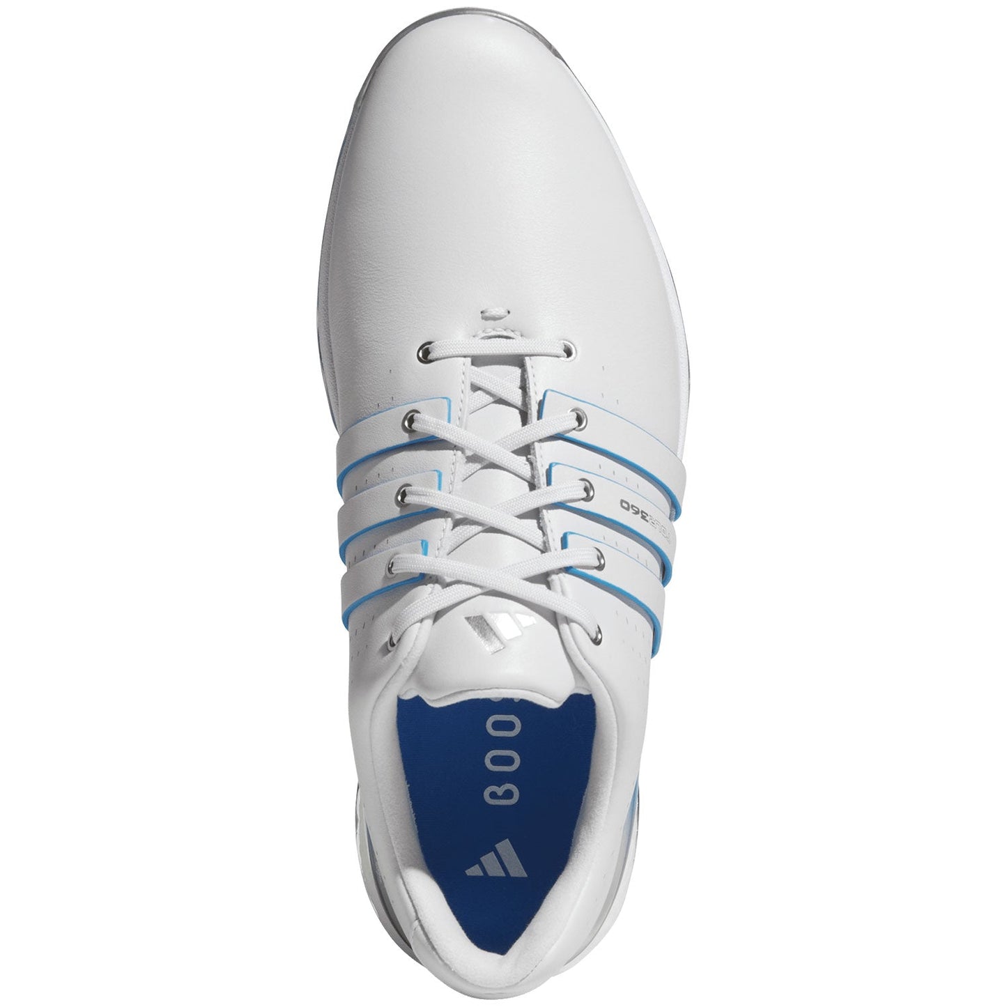 Adidas Tour360 24 Golf Shoes Dash Grey/Silver/Lucid Ray Blue