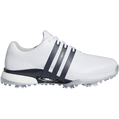 Adidas Tour360 24 Golf Shoes White/Collegiate Navy
