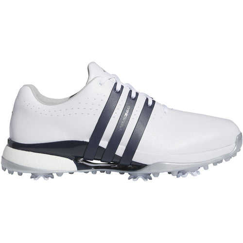 Adidas Tour360 24 Golf Shoes White/Collegiate Navy