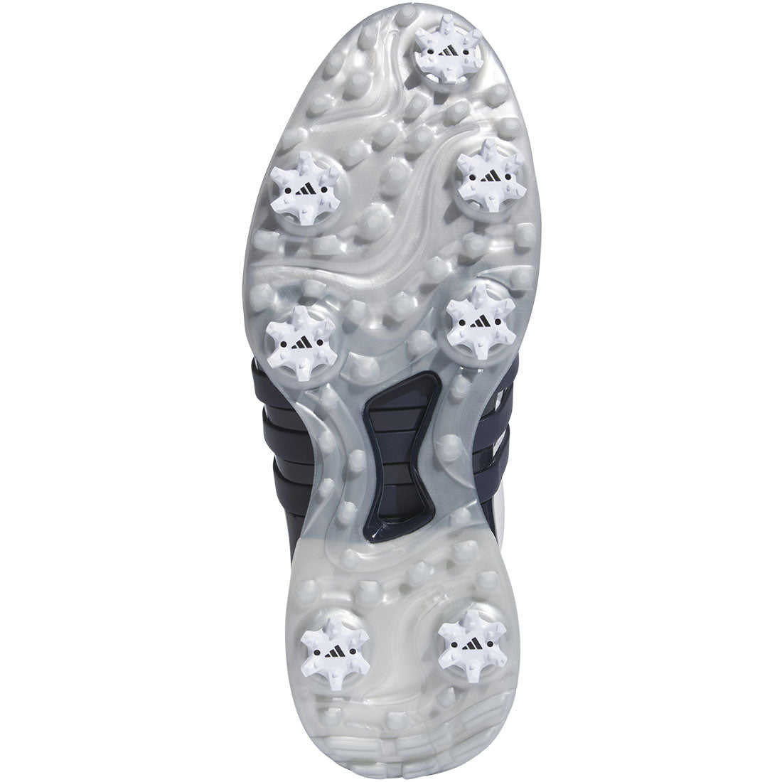 Adidas Tour360 24 Golf Shoes White/Collegiate Navy