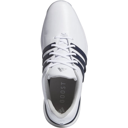 Adidas Tour360 24 Golf Shoes White/Collegiate Navy