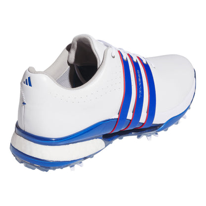 Adidas Tour360 24 Golf Shoes White/Team Royal Blue