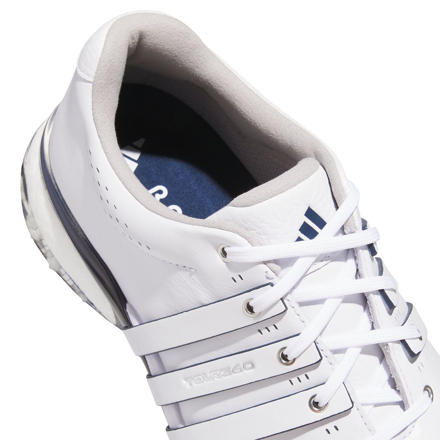 Adidas Tour360 25 SL Golf Shoes White/Collegiate Navy/Lucid Red