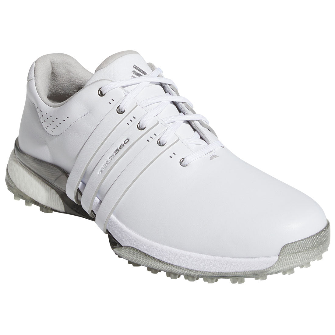 Adidas Tour360 25 SL Golf Shoes White/White/Silver