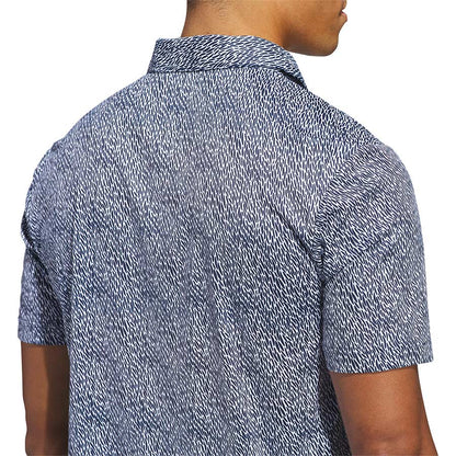 Adidas Ultimate365 Feather Print Golf Polo