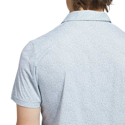 Adidas Ultimate365 Feather Print Golf Polo