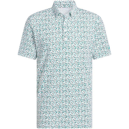 Adidas Ultimate365 Jacquard Argyle Golf Polo