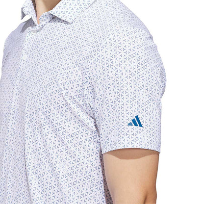 Adidas Ultimate365 Mesh Tango Print Climacool Golf Polo
