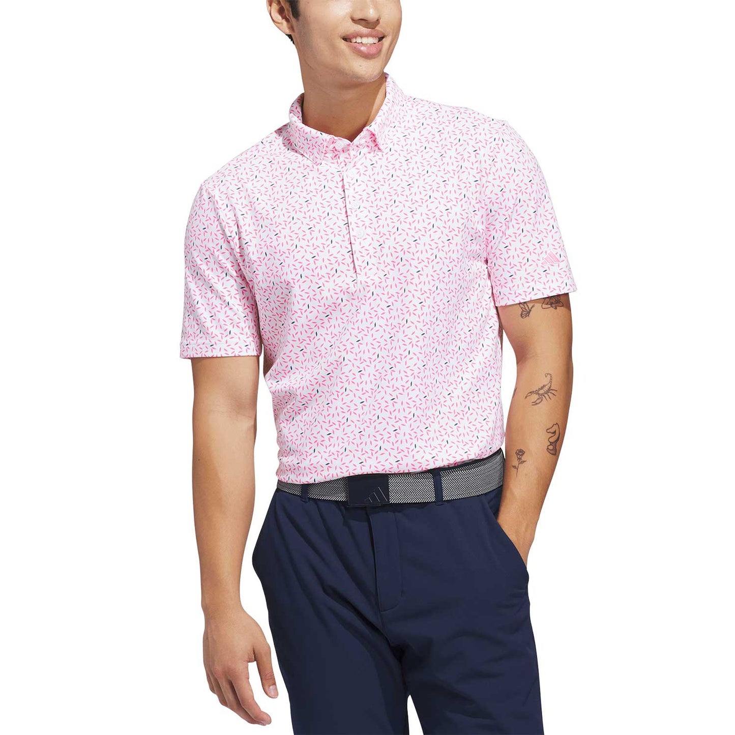 Adidas Ultimate365+ Soft Print Golf Polo