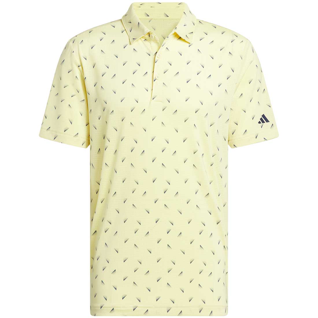 Adidas Ultimate365 Printed Slice Mesh Golf Polo