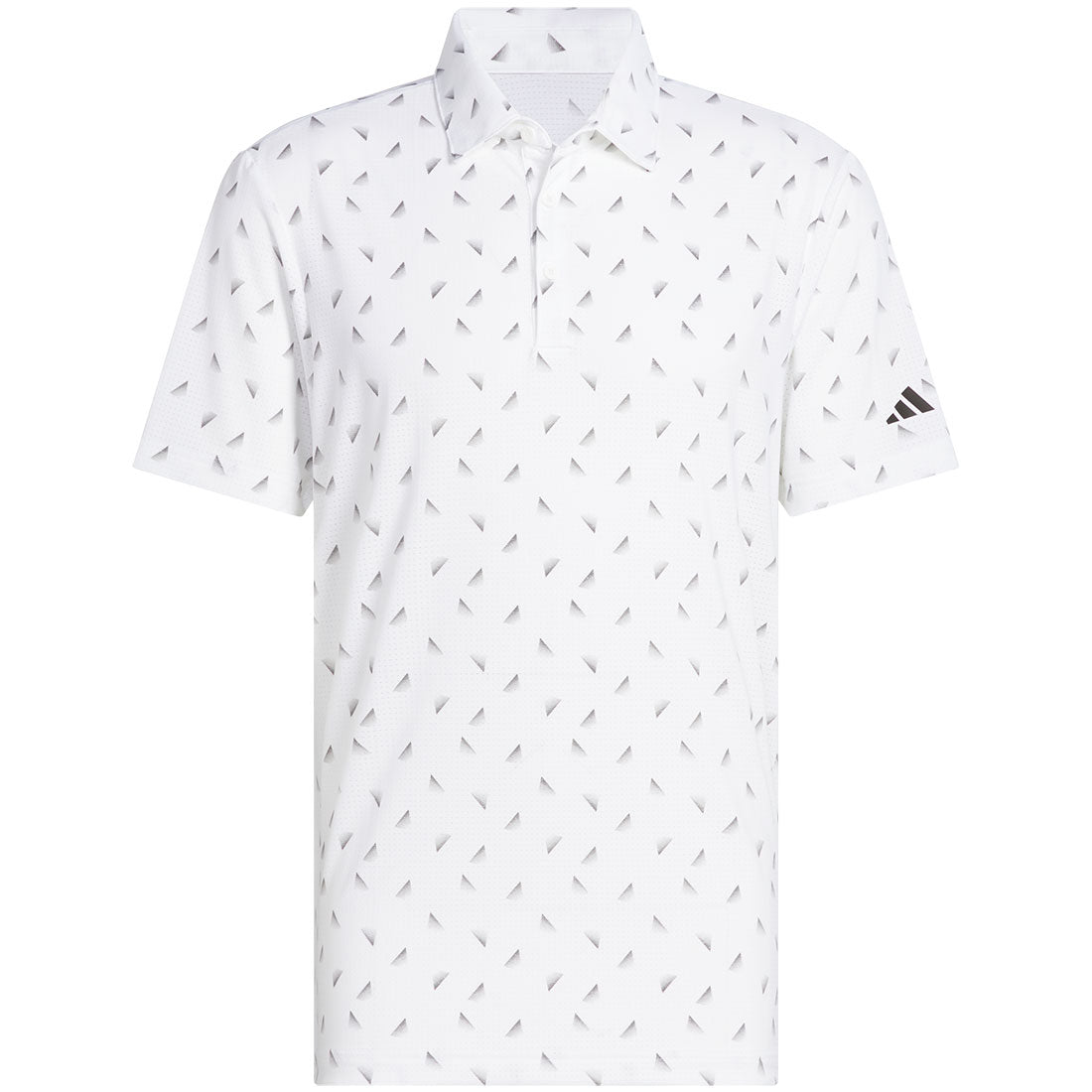Adidas Ultimate365 Printed Slice Mesh Golf Polo