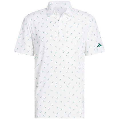 Adidas Ultimate365 Printed Slice Mesh Golf Polo