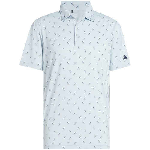 Adidas Ultimate365 Printed Slice Mesh Golf Polo