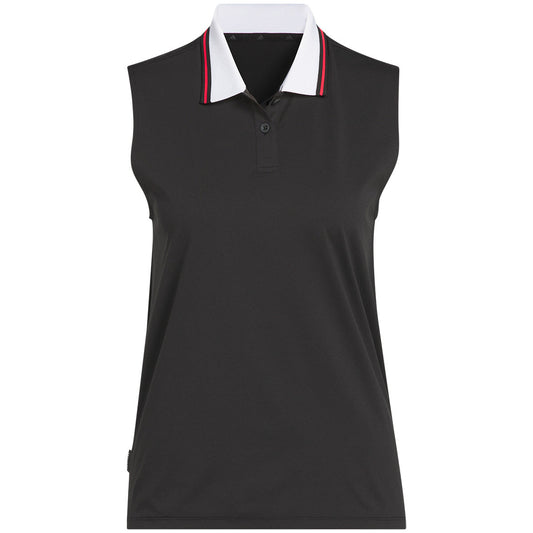 Adidas Women's Beyond The Course Twistknit Sleeveless Polo