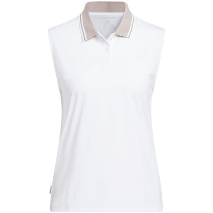 Adidas Women's Beyond The Course Twistknit Sleeveless Polo