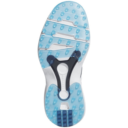 Adidas Women's MC70 SL Golf Shoes White/Collegiate Navy/Lucid Ray Blue