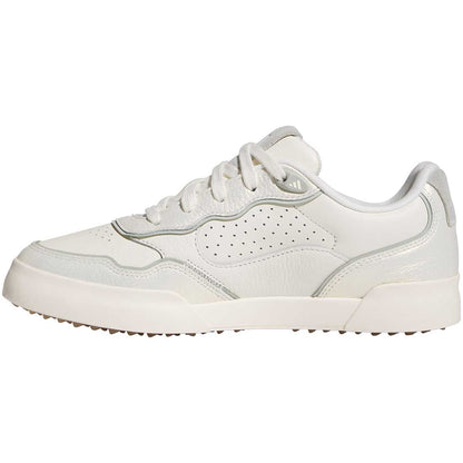 Adidas Women's Retrocross 25 Golf Shoes Off White/Wonder Silver/Gum