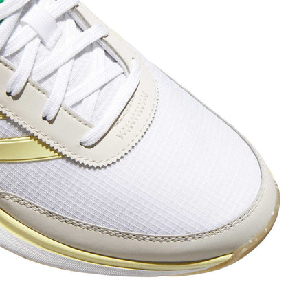 Adidas Women's S2G Spikeless 24 Golf Shoes White/Powder Yellow/Green