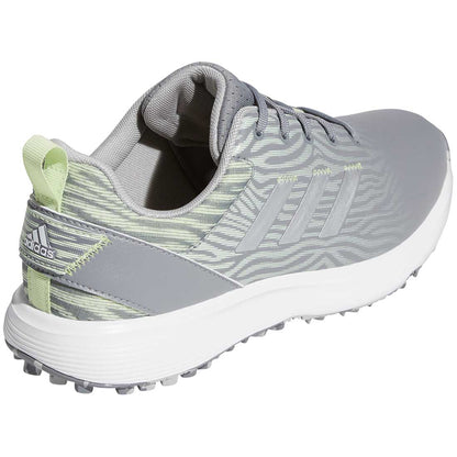 Adidas Women's S2G Spikeless Golf Shoes Grey Three/Silver/Pulse Lime